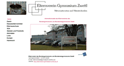 Desktop Screenshot of elternverein.gymnasium-zwettl.ac.at